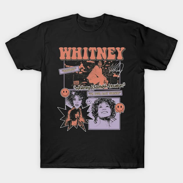 Whitney Houston "Whitney Elizabeth Houston" "I'm Your Baby Tonight" T-Shirt by Pernilla Taavola